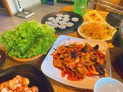-炉盛炭火烤肉