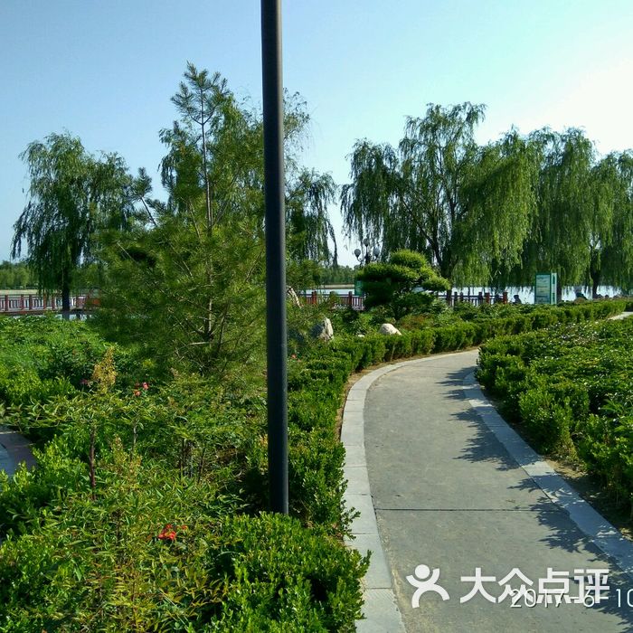 大荔同州湖景區