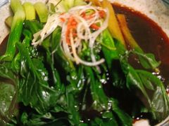 热炝芥兰-那家小馆•北京菜•烤鸭(中关村店)