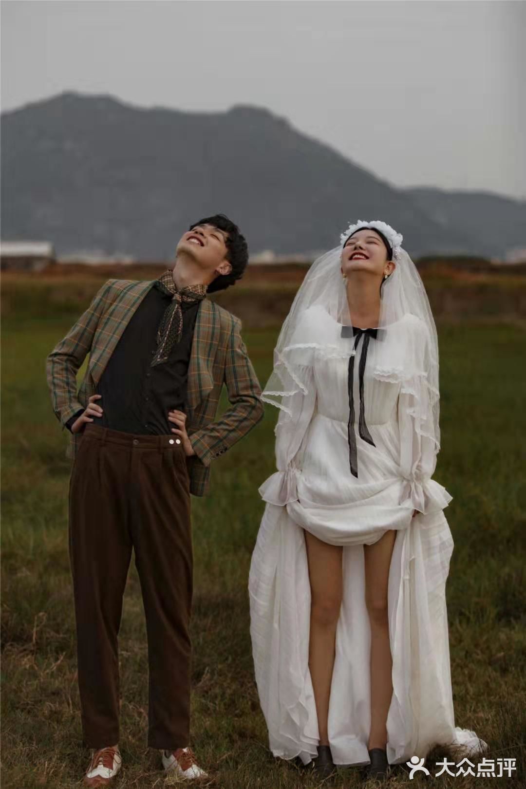 厦门婚纱照丨法式静谧的森系婚纱照，真的超好看