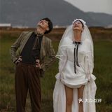 厦门婚纱照丨法式静谧的森系婚纱照，真的超好看