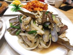 姜葱大蛏子螺-南海渔家•海鲜•正宗海南菜(海棠湾店)