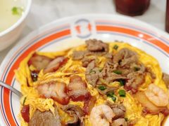 至尊滑蛋三拼饭-有章牛杂(石厦店)