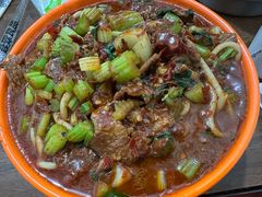 牛肉中辣炒米粉-玲玲米粉·新疆现炒米粉(大十字总店)