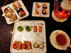 主题下午茶-The Lounge大堂酒廊·咖啡·沙拉·下午茶(金茂深圳JW万豪酒店)