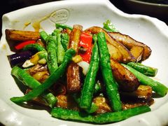 豆角炒茄子条-客语客家菜(东山口店)