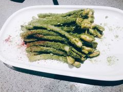 秋葵脆菌汁花生芽-半山腰·云南菜(侨福芳草地店)