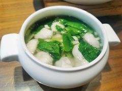 鲜嫩黄花鱼丸汤-将相和·海鲜蒸饺大连菜