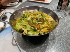 干锅手撕包菜-松沪名灶·豆浆鱼头·新上海菜(飞航吾悦广场店)