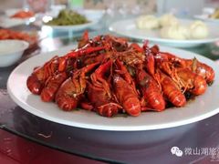 麻辣大龙虾-微山湖湖畔好客居鱼馆渔家菜(微山湖风景区店)