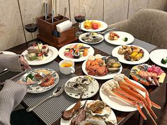 -广州万富希尔顿酒店-感趣自助餐厅·生蚝海鲜刺身