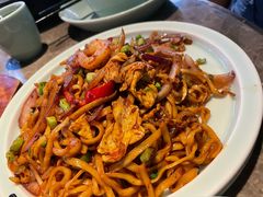 海皇虾仁炒面-绿茶餐厅(崇文门新世界店)