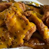 [加油]蜂蜜芝士炸鸡🍗也太好吃了吧！