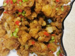 椒盐蘑菇-土灶台东北大块肉烧烤(风景城邦店)