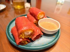鲜虾红米脆皮肠-山水茶艺馆·点心粤菜·30年老字号