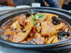 豆腐肥肠煲-漫渡庄•留芳小馆•泰州早茶•锡帮菜