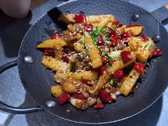 -探鱼·鲜青椒爽麻烤鱼(天河优托邦店)