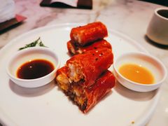 红米脆皮鲜虾肠-蝴蝶里·粤菜·点心(滨江龙湖店)
