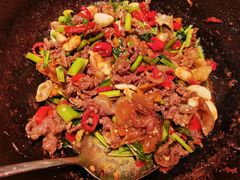 现炒黄牛肉-小隐人家(乐松店)