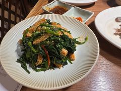 菠菜拌面筋-贯贯吉·清真餐厅(浙江中路店)