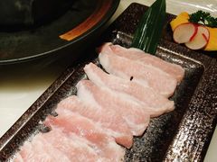 盐味猪颈肉-厚贞日式烤肉(龙之梦店)