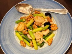 酱皇芦笋炒大元贝-广州文华东方酒店·江-由辉师傅主理