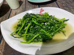 蒜泥空心菜-龙虾风暴(松江店)
