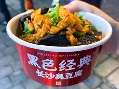 黑色经典臭豆腐-黑色经典臭豆腐·湖南特产(坡子街店)