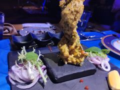 串烤鸡肉拼盘-甘尼仕印度餐厅爵士酒吧(阳春巷店)