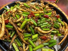 铁板鱿鱼-穆老九清真牛羊肉馆(宋城店)