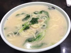 菜心肉丝汤面-五芳齋(云南南路店)
