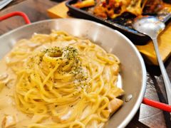烟熏鸡胸奶油意面-Kpasta韩式意大利面