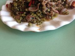 酸豆角炒鸡胗-果园