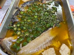 -探鱼·鲜青椒爽麻烤鱼(广州欣荣广场店)