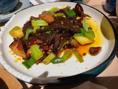 蕨粑炒腊肉-山石榴·贵州菜(丰盛里店)