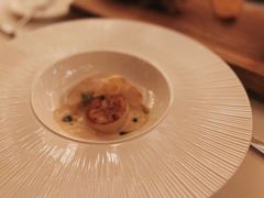 太平洋扇贝和菠菜杏仁奶油-福楼法餐厅FLO