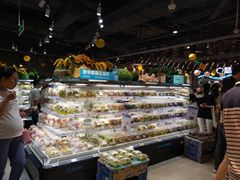 面包甜点陈列柜-盒马鲜生(皇庭广场店)
