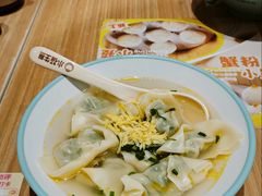 鸡汤荠菜大馄饨-小杨生煎(松江大学城店)