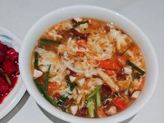 鱿鱼酸辣汤-旺达·福州菜(正大广场店)