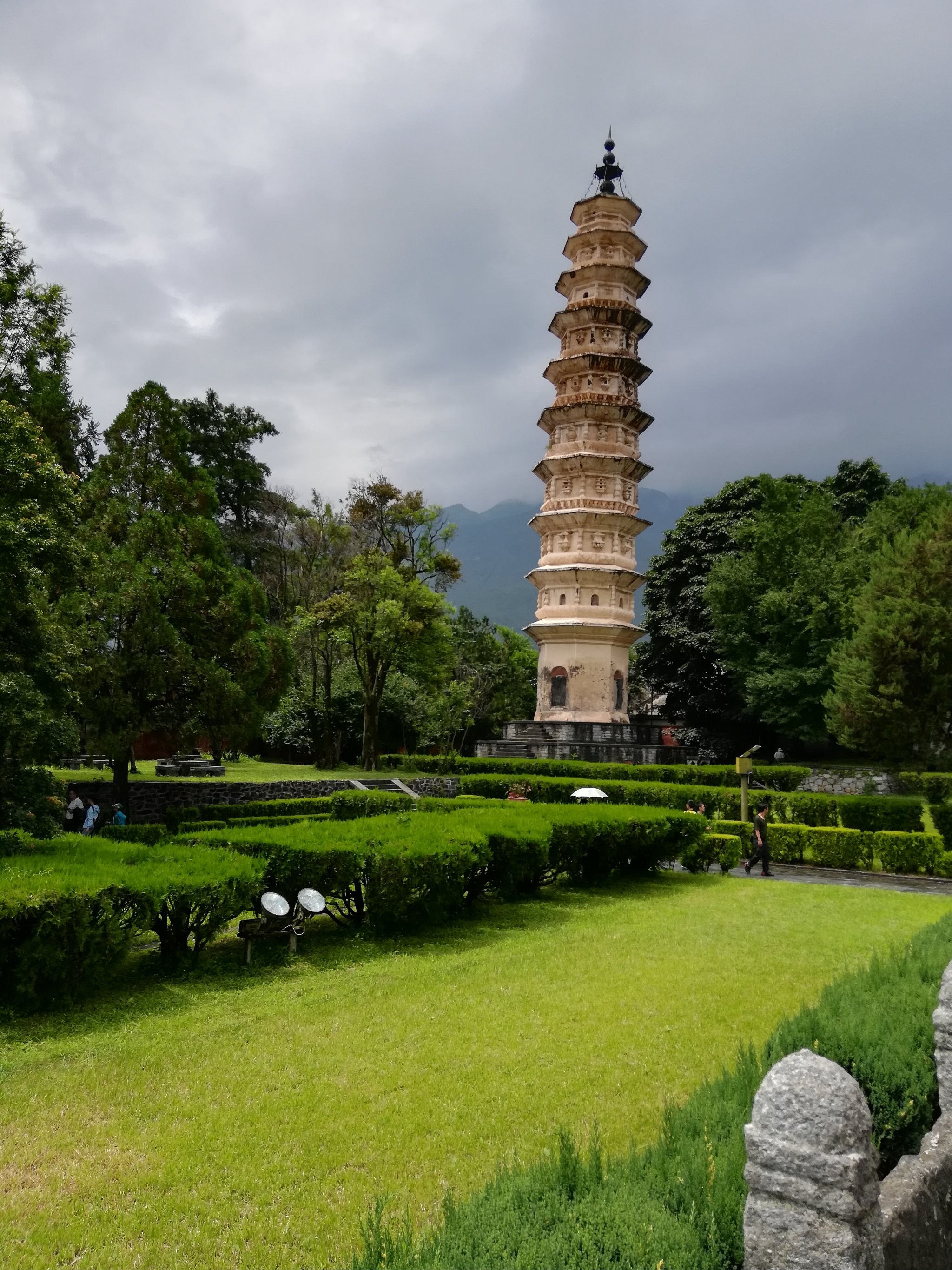 大理崇圣寺三塔地图图片