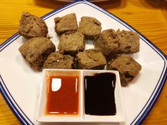 干炸臭豆腐-丁记盐蘸牛肉·新杭菜(河东路店)