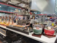 自助取餐区-圣罗巴海鲜自助(黑金店)