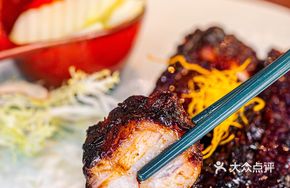 Raspberry Caramel Black Barbecue Pork