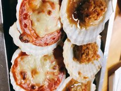 蒜蓉焗扇贝（熟蒜）3个-炒豆合作社(东四总店)