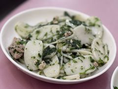 荠菜冬笋肉丝炒年糕-蘭心餐厅(进贤路店)