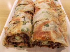葱饼卷牛肉-台北楚楚园馅饼粥(虹桥南丰城店)