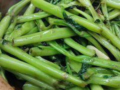 虾酱啫通菜-天宝食坊·啫啫煲大排档(西华路店)