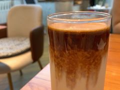 红豆沙拿铁-Line 咖啡(石厦花园店)