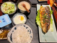 酱烧青花鱼定食-石屋料理(南京西路店)