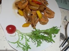 芒果酥皮大虾-青叶202都市餐厅(迪诺水镇店)